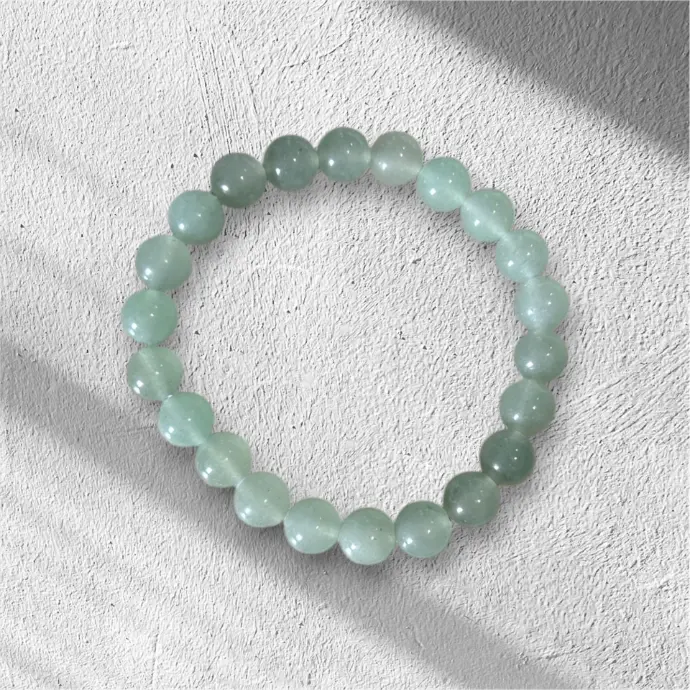 Bracelet Chance & Sérénité – Aventurine verte naturelle
