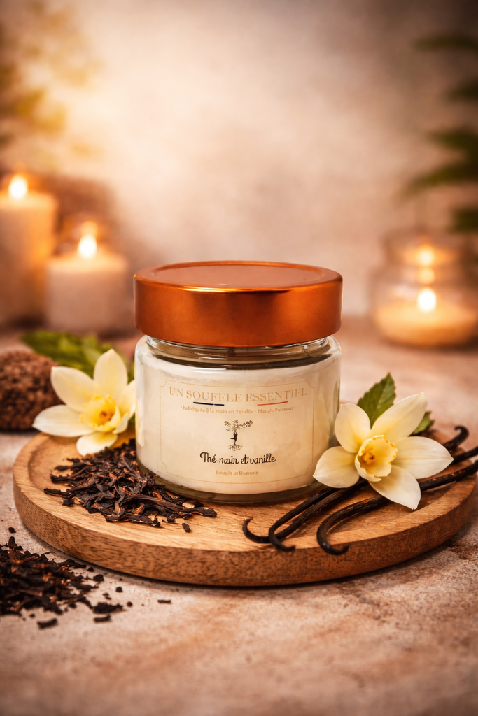 Thé noir et vanille