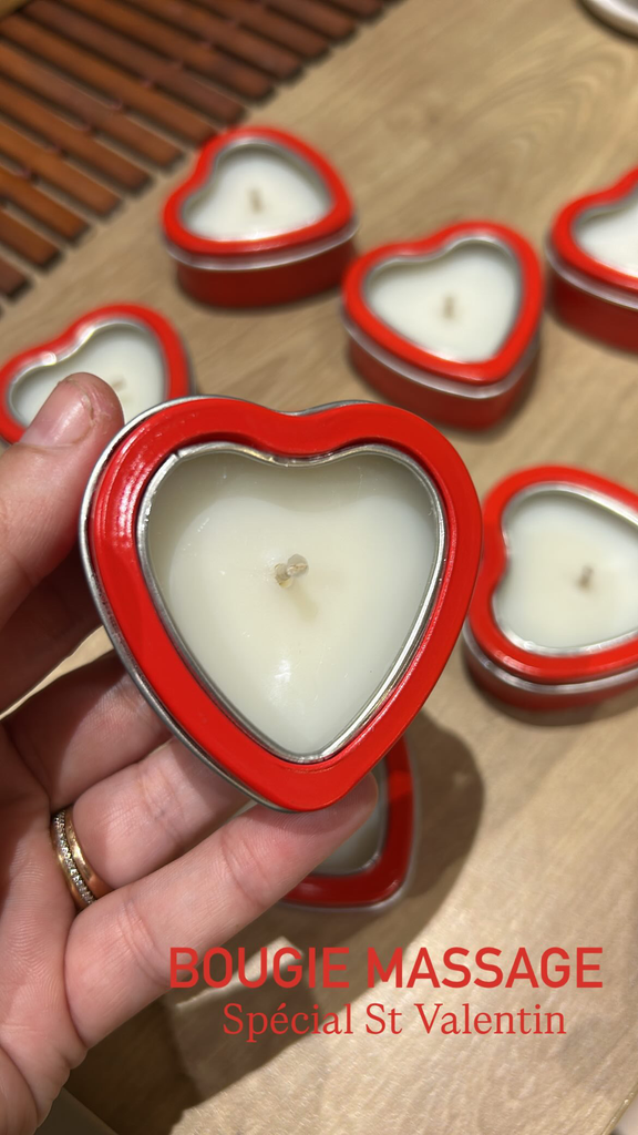 Bougie de massage spa