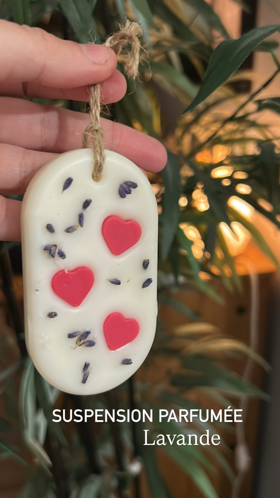 Suspension parfumée Lavande St Valentin