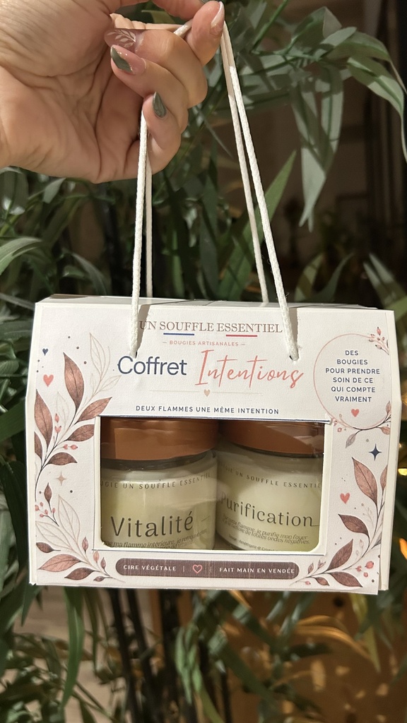 Coffret intention Vitalité & Purification