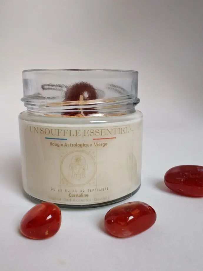 Bougie Astrologie Vierge