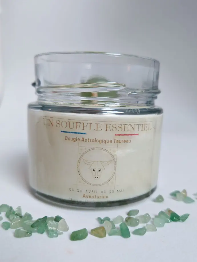 Bougie Astrologie Taureau