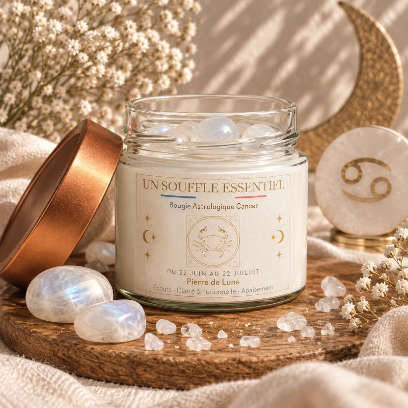 Bougie Astrologie Cancer